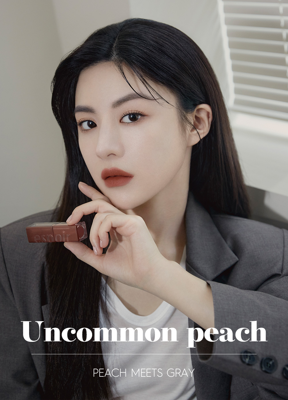 Uncommon peach - PEACH MEETS GRAY